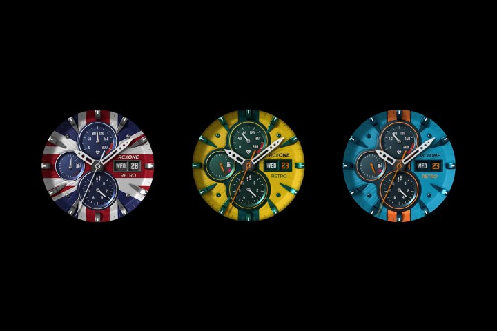 Fata ceasului S4U RC One Wear OS pentru Samsung Galaxy Watch.