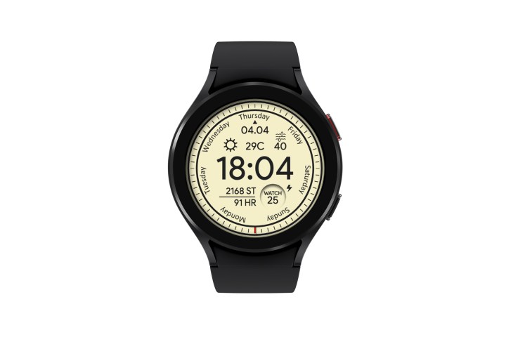 CLV-Dak Facer Wear OS fata de ceas pentru Samsung Galaxy Watch.